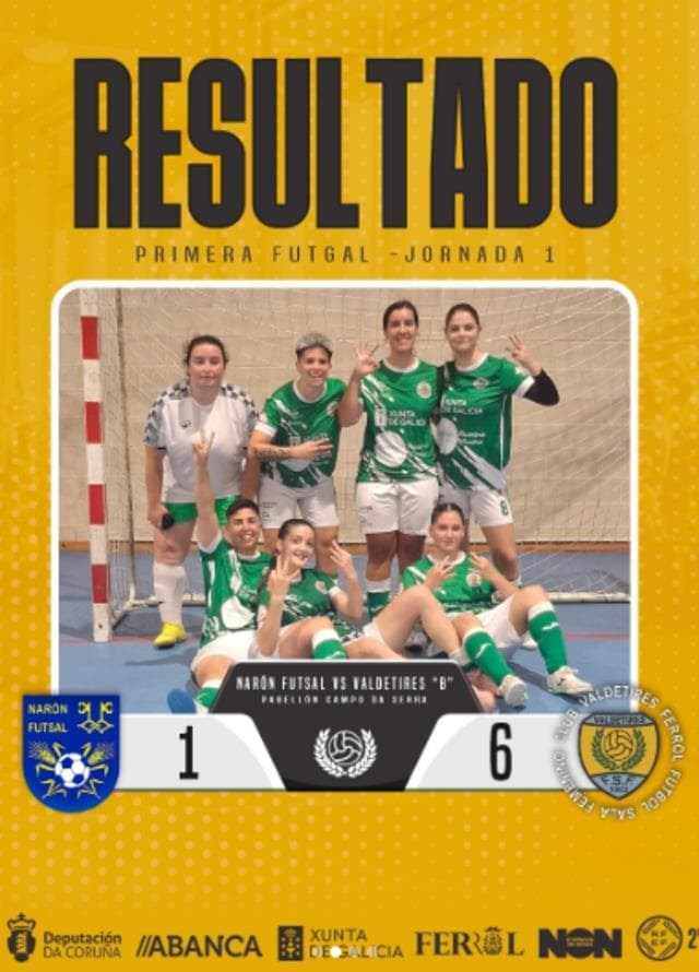 Gaiteiro Rodiles fsf vs Valdetires Ferrol fsf - Imagen 1